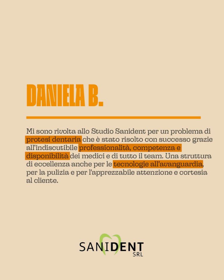 Instagram post from studio_dentistico_sanident. This post is in position 4.