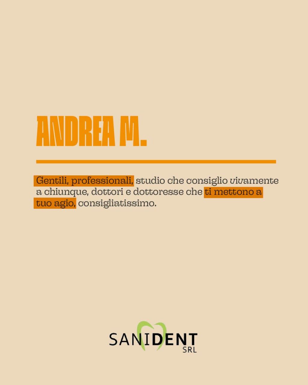 Instagram post from studio_dentistico_sanident. This post is in position 8.