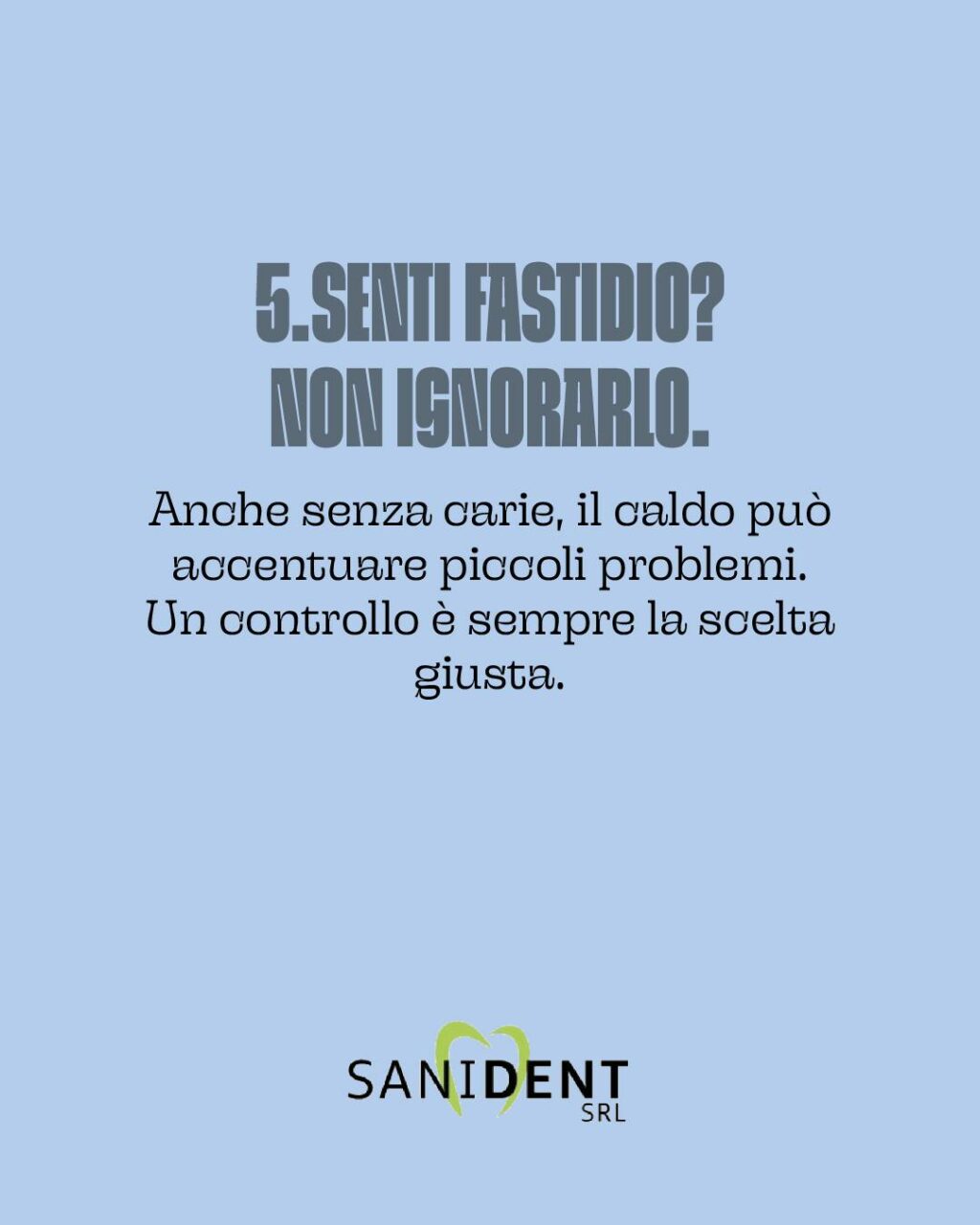 Instagram post from studio_dentistico_sanident. This post is in position 5.